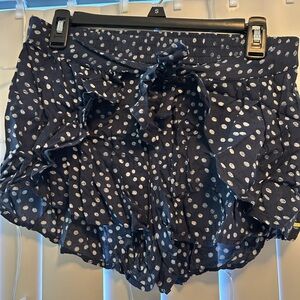Roxy Blue w/ White Polka Dots Shorts